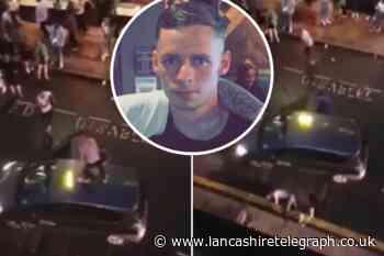 Blackburn man thrown from taxi roof celebrating England win