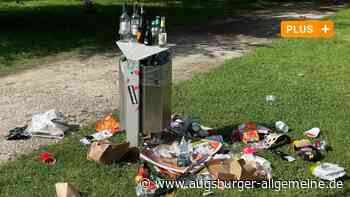 Ärger über Partys: In der Friedrichsau bleibt jedes Wochenende viel Müll liegen