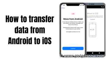 How to transfer data from Android smartphone to Apple iPhone
