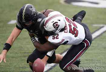 Houston Texans 2022 NFL draft target: South Carolina DE Kingsley Enagbare - Yahoo Sports