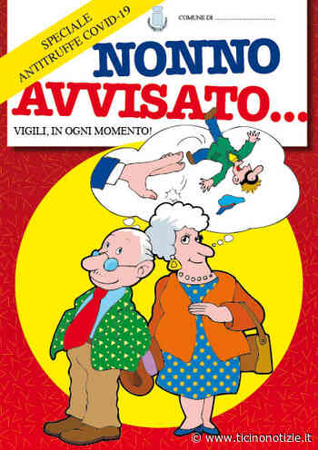 'Nonno avvisato': Arluno distribuisce l'opuscolo antitruffa | Ticino Notizie - Ticino Notizie