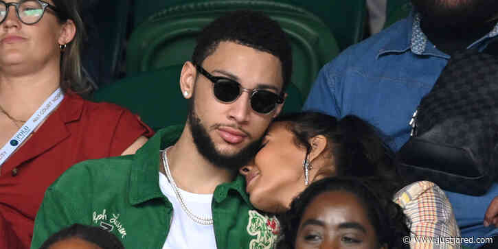 British TV Host Maya Jama Kisses & Cuddles Up To Basketball Star Ben Simmons
