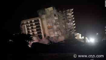 See remainder of collapsed Surfside building be demolished
