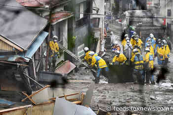 Deadly Japan mudslide: 1,000 involved in rescue operation in resort town