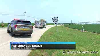 Officials: Medical helicopter called to crash involving motorcycle on US 60 East in Henderson Co. - 14 News WFIE Evansville