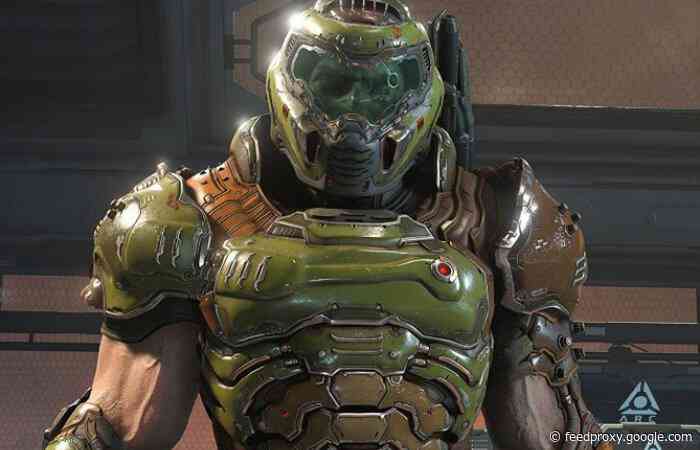 DOOM Eternal ray tracing upgrade visuals compared across PC, PS5 and Xbox