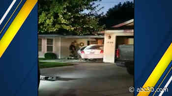Suspected DUI driver crashes into Kingsburg home, police say