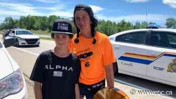 Turning 'anger into something good,' this Mi'kmaw boy is walking 200 km for residential school survivors