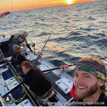 Dolphins, whales and jellyfish - East Lancashire marines reach halfway point of epic 4,000 mile ocean row