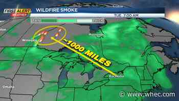 First Alert Weather: Hot &amp; humid once again with much-needed rain towards the end of the week
