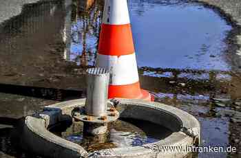 Bamberg: Wasserrohrbruch - Dr.-Martinet-Straße voraussichtlich bis Montag gesperrt