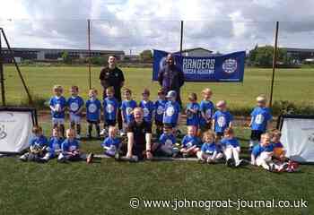 Youngsters at Thurso Football Academy get coaching from former Rangers man Marvin Andrews - JohnOGroat Journal