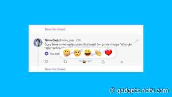 Twitter's Upcoming Tweet Reactions Detailed; Company Working on Rings for Fleets, Spaces: Report