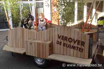 Gezellig buurten in de parklet