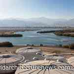 Urchin exoskeletons inspired Kalba sanctuary’s geometric design