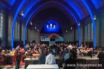 Ook zonder Rode Duivels: EK-finale op groot scherm in kerk van Beke