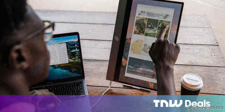 With this Espresso touchscreen and all these accessories, you can set up to work or play anywhere