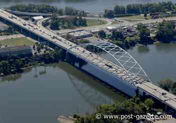 Northbound I-79 Neville Island Bridge closed to traffic this weekend