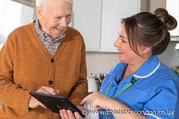 Croydon care home's tribute to 'amazing' NHS workers