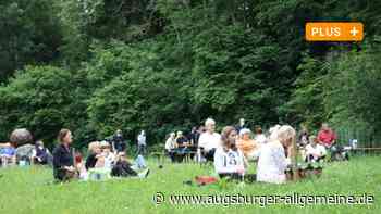 Gewitterschauer beendet das Barock-Picknick am Sisi-Schloss - Augsburger Allgemeine