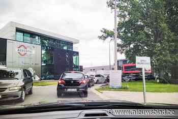 Nog steeds lange wachtrijen bij recyclagepark