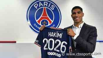 PSG transfer news: Achraf Hakimi completes move from Inter Milan, signs through 2026