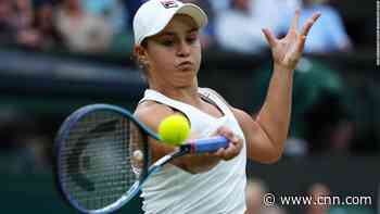 Ashleigh Barty powers into Wimbledon semifinals