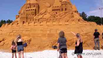69-foot sandcastle may be the tallest ever built