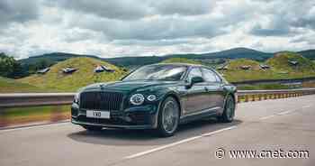2022 Bentley Flying Spur plug-in hybrid gets 435-mile total range     - Roadshow