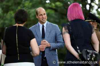 William praises NHS staff during Buckingham Palace garden party - St Helens Star