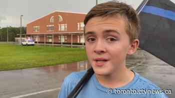 12-year-old Florida boy runs in honour of slain Toronto police officer - CTV Toronto