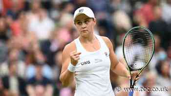 Barty cruises into Wimbledon semi-finals for first time