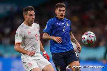 The Latest: Italy Reaches Final, Beats Spain in Shootout