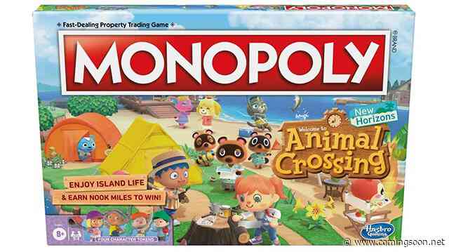 Animal Crossing Monopoly Board Coming Soon