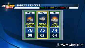 Yellow Alert for thunder and tropical downpours Thursday