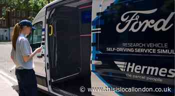 Hermes and Ford trial self-driving vans in the UK