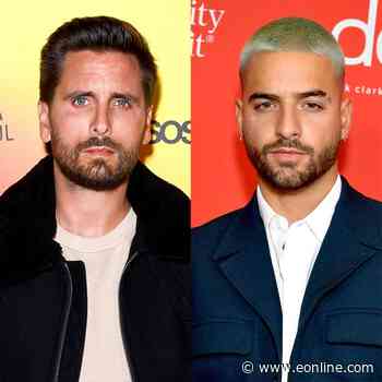 Why Scott Disick and Maluma Are Raising Eyebrows With Their Heated Twitter Exchange - E! Online