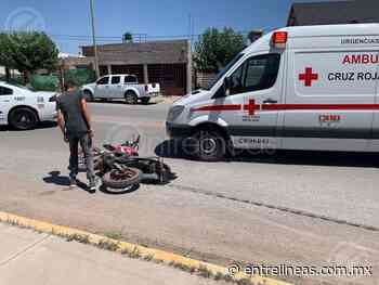 Motociclista protagoniza choque sobre av. Monte Albán – Las Noticias de Chihuahua – Entrelíneas - entrelineas