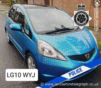 Be on the look out for stolen Honda Jazz