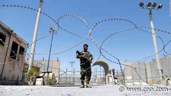 Thousands of prisoners left under Afghan control in jail next to deserted US air base