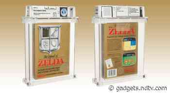 Rare 'The Legend of Zelda' 1987 Nintendo NES Version Up for Sale; Bid Reaches $110,000 (And Rising)