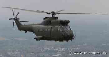 puma flypast route