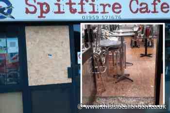 CCTV appeal after Spitfire Café in Biggin Hill burgled