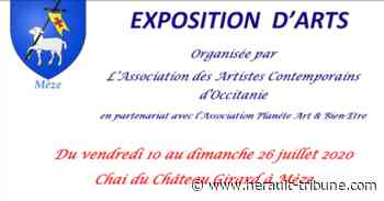 MEZE - Exposition d'arts au chai du Château Girard du 10 au 26 juillet 2020 - Hérault Tribune - Hérault-Tribune