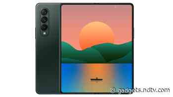 Samsung Galaxy Z Fold 3 Render Suggests Under-Display Selfie Camera Ahead of Official Launch