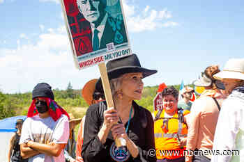 Celebrities urge Biden to halt pipeline through Minnesota tribal lands