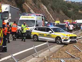 Un mort et deux personnes en urgence absolue après l'accident sur l'A8
