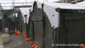 Sunnybrook begins removing medical equipment from field hospital