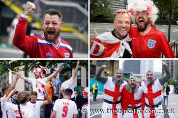 Met Police London warning for England vs Denmark Euros semi