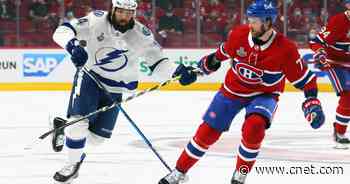 NHL Stanley Cup Finals: Stream Canadiens vs. Lightning Game 5 live tonight     - CNET